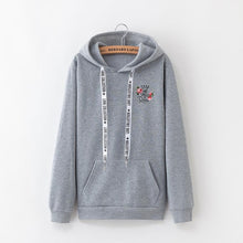 Load image into Gallery viewer, 2019 winter new Harajuku women hoodies Pop print Unicorn casual loose sweatshirt women's coat jumper hooded warm plus velvet top