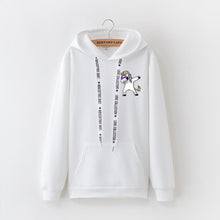 Load image into Gallery viewer, 2019 winter new Harajuku women hoodies Pop print Unicorn casual loose sweatshirt women's coat jumper hooded warm plus velvet top