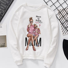 Load image into Gallery viewer, Autumn 2019 Mother's Day Women's Sweatshirt Harajuku Kawaii Super Mom Hoodie Casual Comfortable Vogue Aesthetic Lovely Hoodies