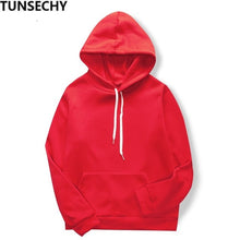 Load image into Gallery viewer, 2019 women's long-sleeved plain hooded sweatshirt plain multi-color men's and women's casual pullover hoodie