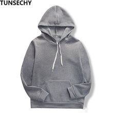 Load image into Gallery viewer, 2019 women's long-sleeved plain hooded sweatshirt plain multi-color men's and women's casual pullover hoodie