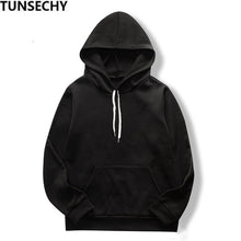 Load image into Gallery viewer, 2019 women's long-sleeved plain hooded sweatshirt plain multi-color men's and women's casual pullover hoodie