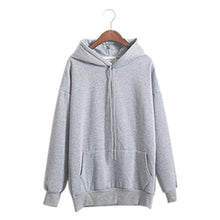Load image into Gallery viewer, Fleece Sweatshirts Women Pink Women's Gown With A Hood Hoodies Ladies Long Sleeve Casual Hooded Pullover Clothes Sweatshirt